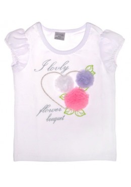 Garden baby футболка для девочки 26130-16